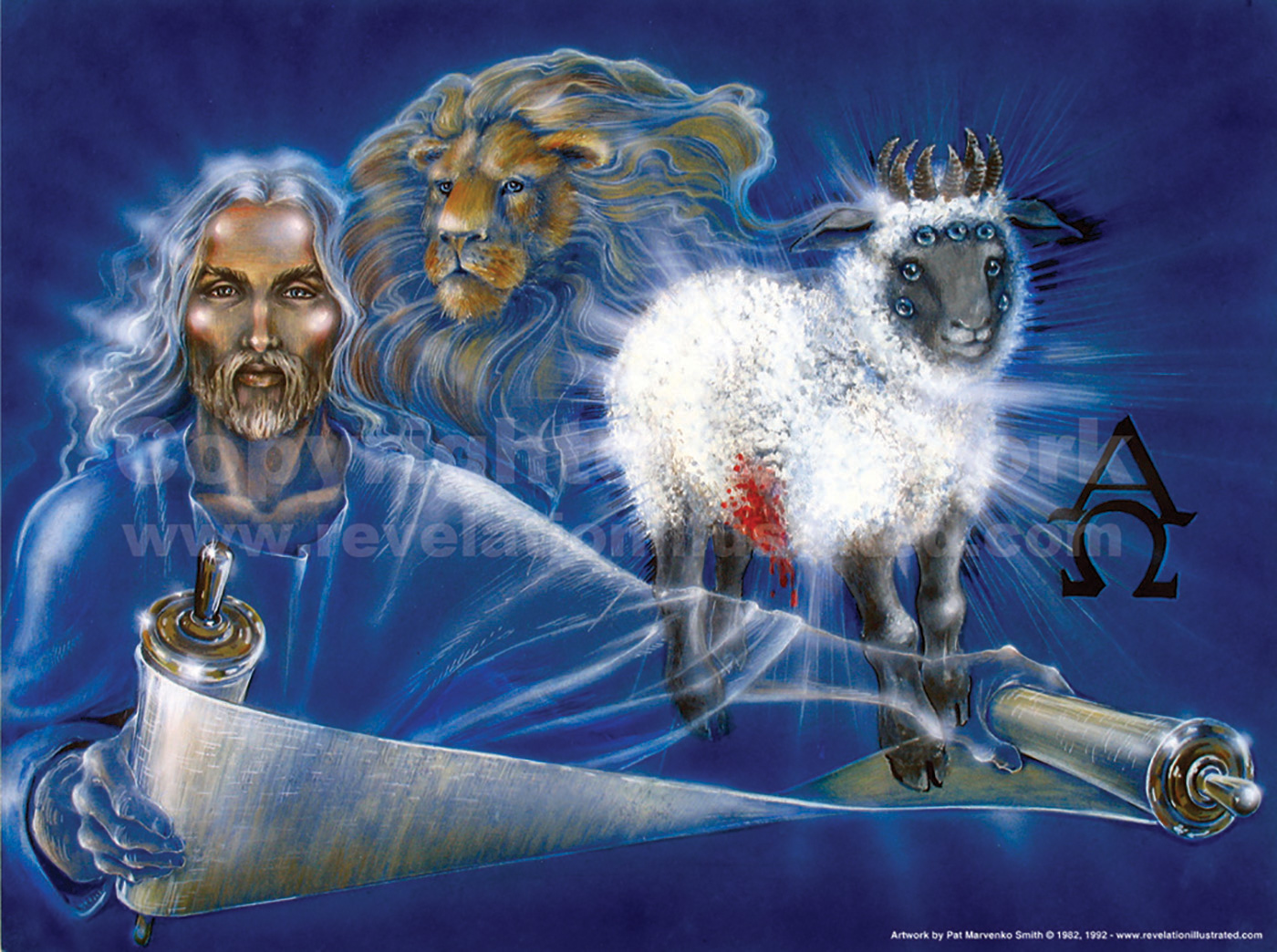 RevelationIllustrated.com: 7. Opening of the Sealed Scroll.jpg